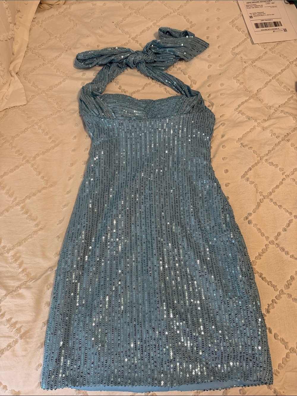 Sequin Halter Short Homecoming Dresses Teens
Sparkly Backless Square Neck nwt